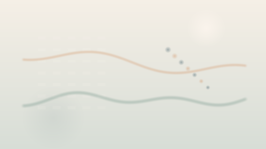 Abstrakte Illustration fuer Homeoffice Rueckenuebungen mit Schreibtischpause, Aufrichtung und sanfter Rotation
