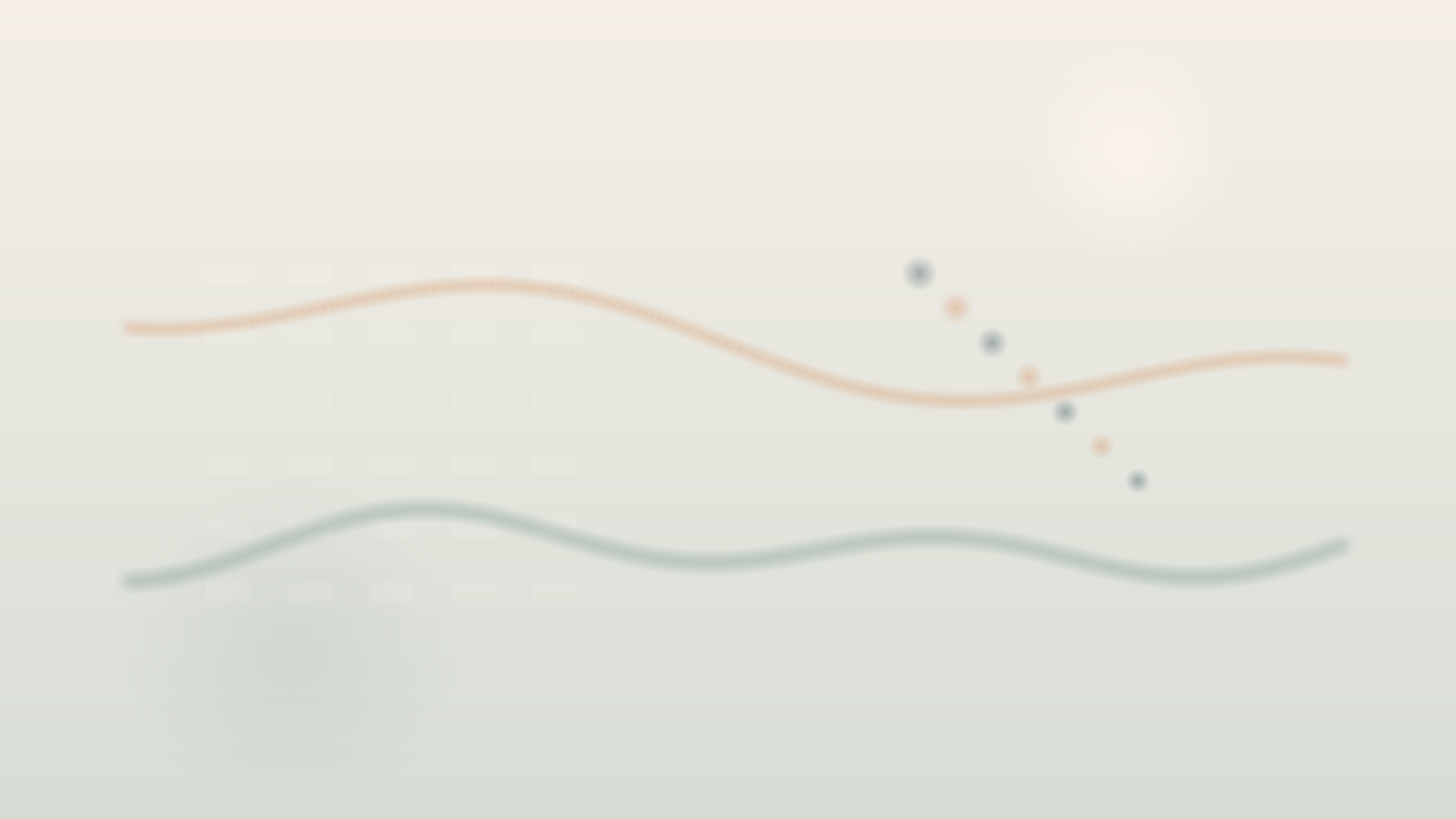 Abstrakte Illustration fuer Homeoffice Rueckenuebungen mit Schreibtischpause, Aufrichtung und sanfter Rotation