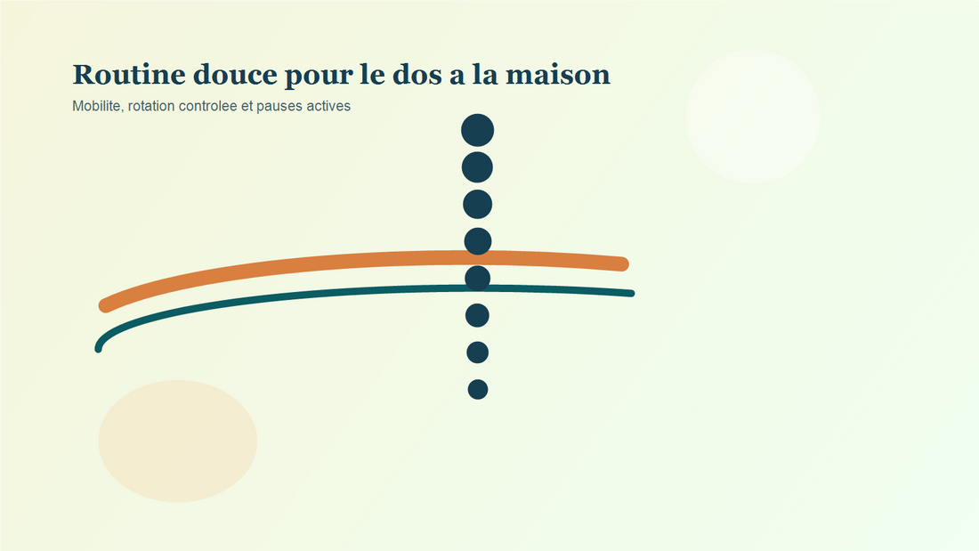 Appareil d'etirement du dos: creer une routine douce a la maison