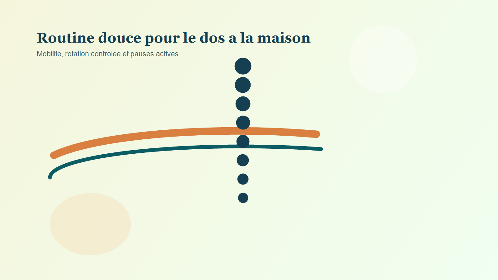 Appareil d'etirement du dos: creer une routine douce a la maison