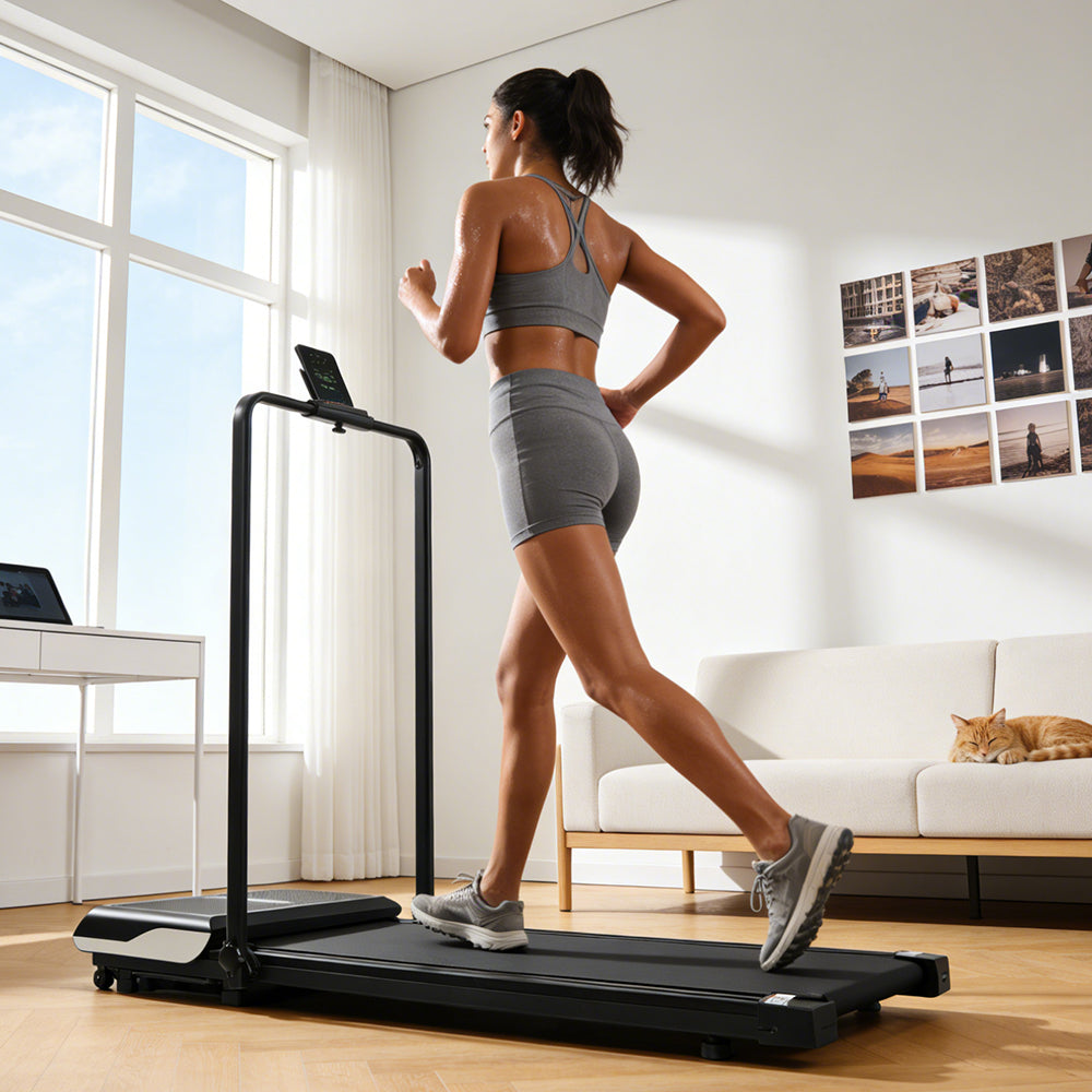 Dual-Mode Fitnesspad Walking Pad und Vibrationsgeraet fuer zuhause Ansicht 9