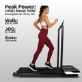 Dual-Mode Fitnesspad Walking Pad und Vibrationsgeraet fuer zuhause Ansicht 1