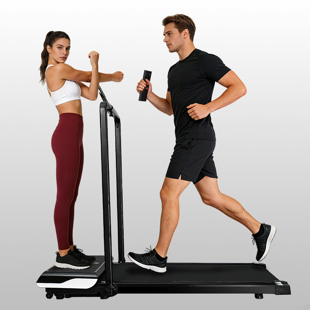 Dual-Mode Fitnesspad Walking Pad und Vibrationsgeraet fuer zuhause Ansicht 3