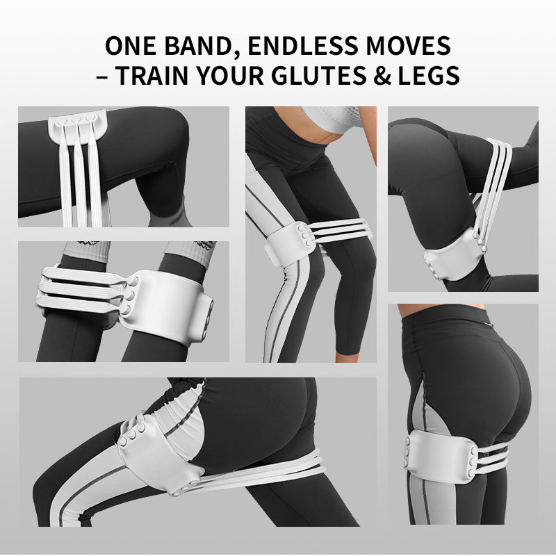 Gesaess und Bein Trainer Widerstandsband fuer Home-Workout Ansicht 1