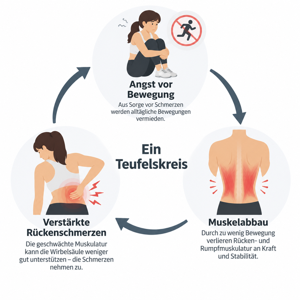Was tun bei chronischen Schmerzen im unteren Rücken?