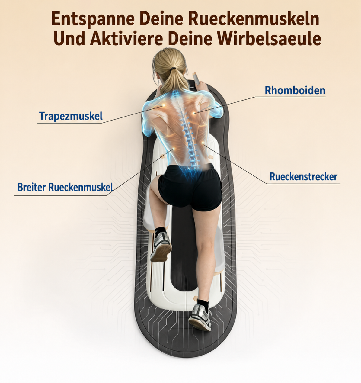 FlexiHome Twist Crawler Core und Rueckentrainer fuer zuhause