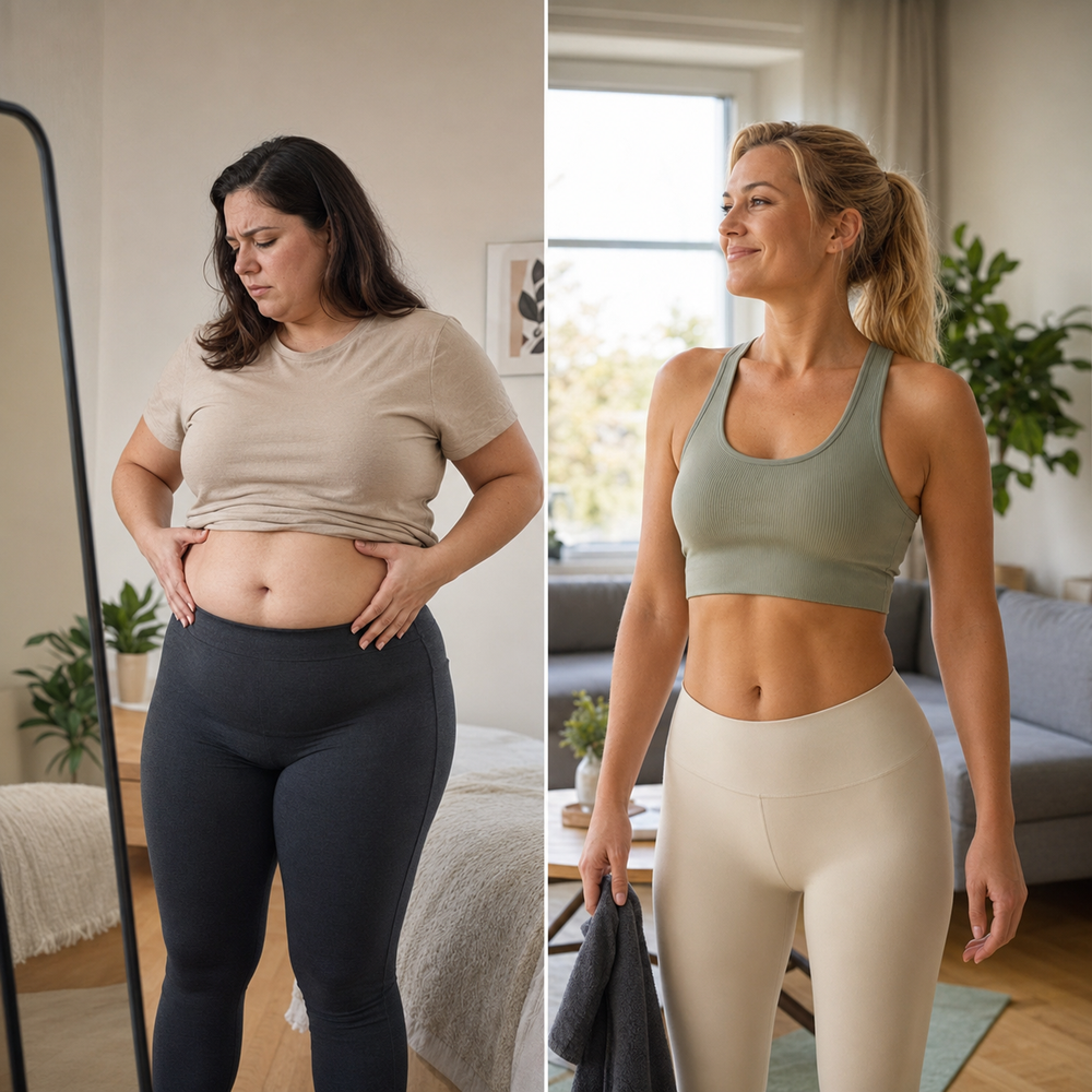 Bauchfett weg übungen für zuhause – So bekommst du einen straffen, flachen Bauch