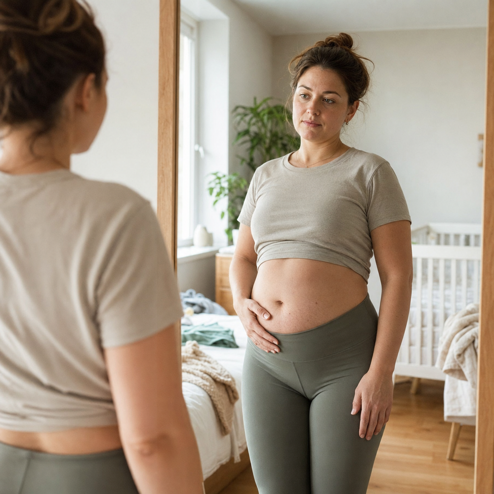 Hängebauch nach der Geburt? Bauch nach Geburt straffen mit dem Twist Crawler