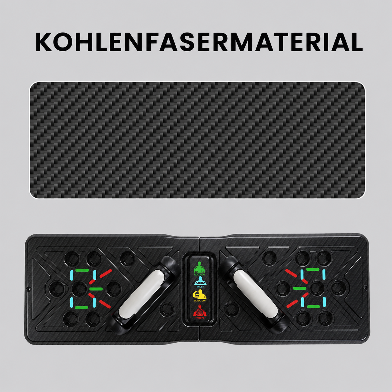 Mehrfunktions-Liegestützbrett