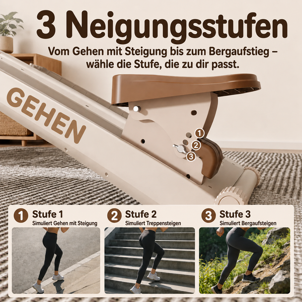 Treppensteiger für intensives Heim-Cardio