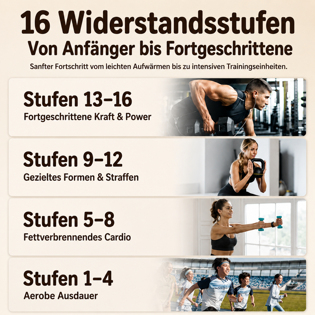 Treppensteiger für intensives Heim-Cardio