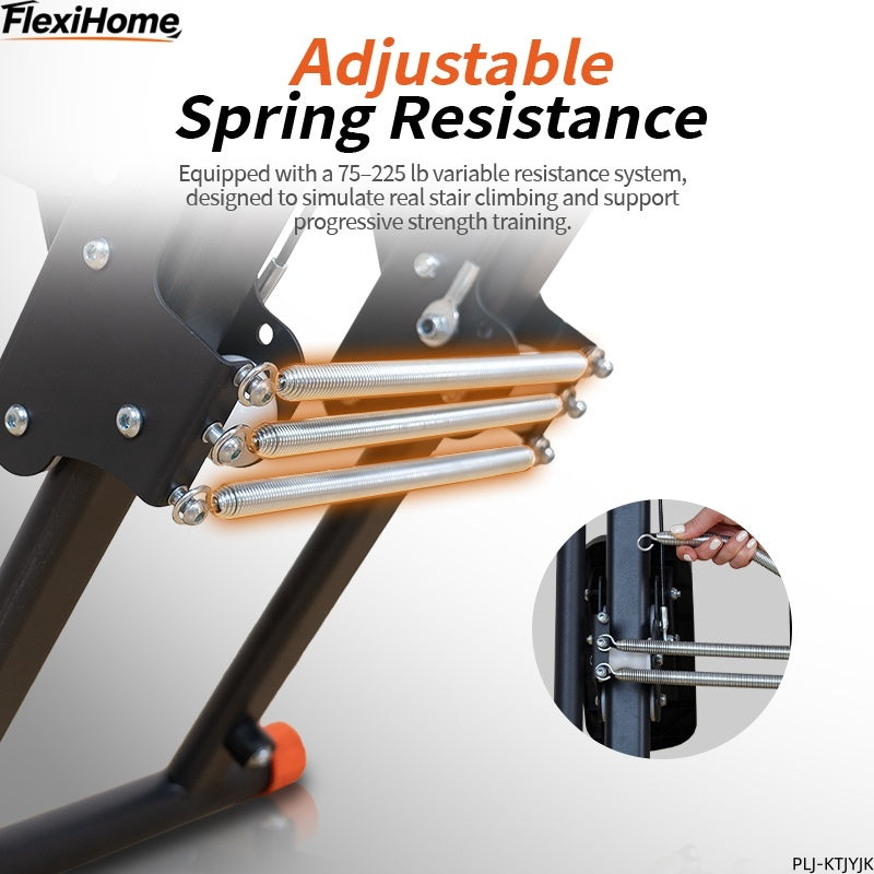 Cross-Training Stepper fuer kompaktes Cardio Training zuhause Ansicht 2