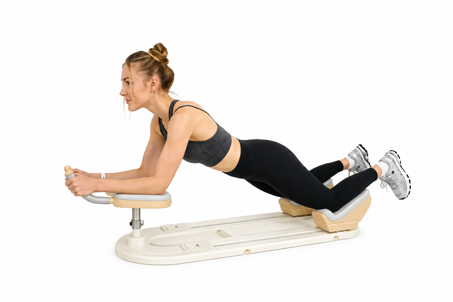 Knie‑Plank am