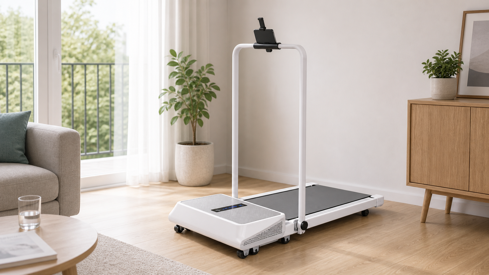 Kompaktes Fitnessgeraet fuer Zuhause